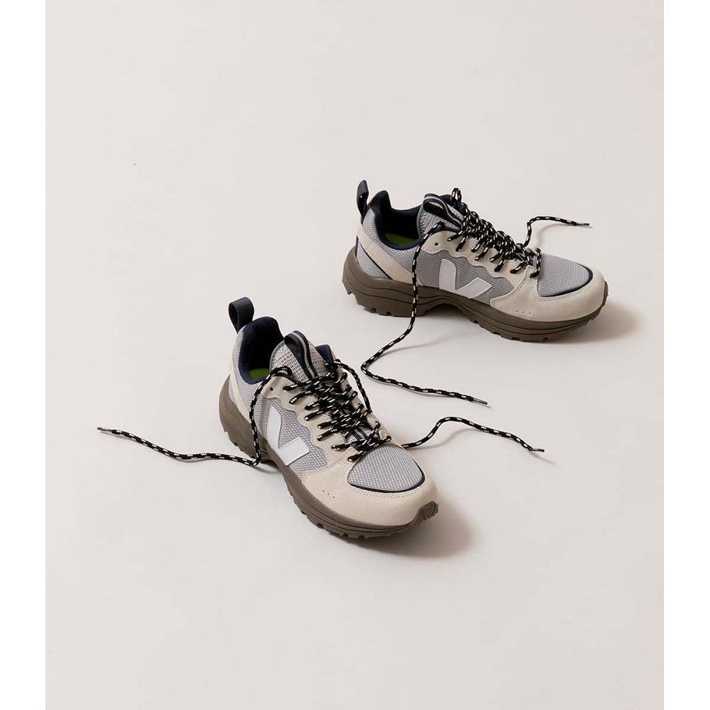 Veja VENTURI B-MESH Loopschoenen Dames Silver/White | BE 441FDN